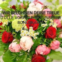 &lt;img src=&quot;bild.jpg&quot; alt=&quot;Blumenstrau&szlig; aus Rosen und Pfingstrosen, kunstvoll gebunden&quot;&gt; &lt;img src=&quot;bild.jpg&quot; alt=&quot;Kunstvoll gebundener Strau&szlig; aus roten Rosen und rosa Pfingstrosen&quot;&gt; &lt;img src=&quot;bild.jpg&quot; alt=&quot;Besonders gebundener Blumenstrau&szlig; mit Rosen&quot;&gt;